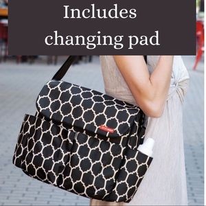 Skip Hop Dash Deluxe Diaper Bag and Changing Pad